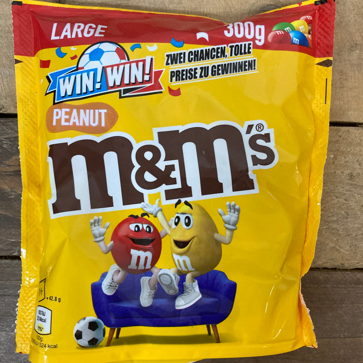 900g M&Ms Peanut (3 Bags of 300g) M&M's Shop with confidence and