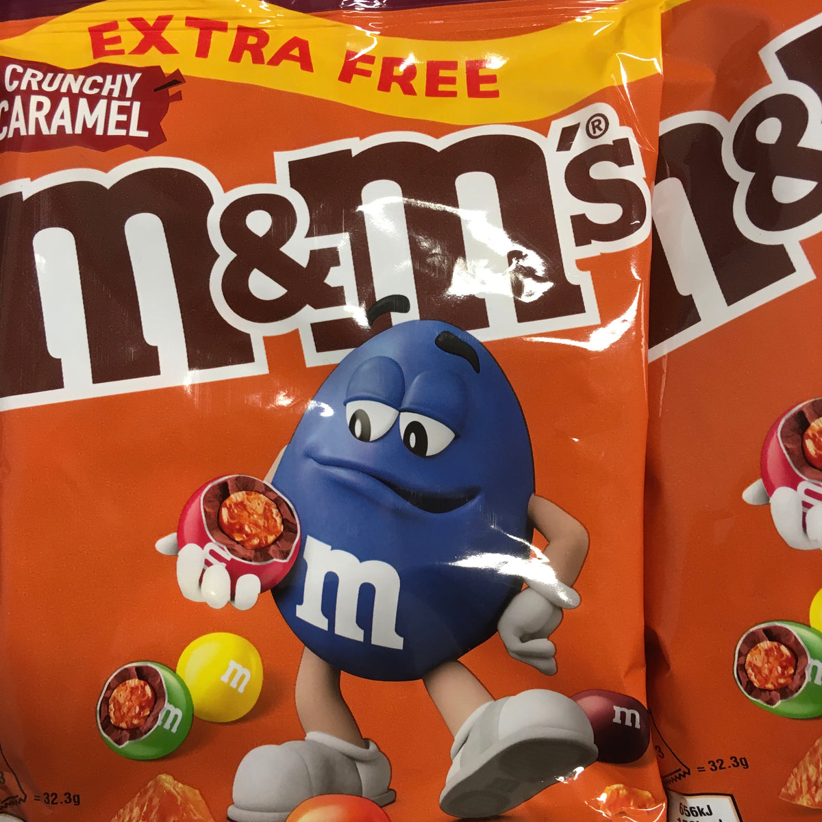 Browse 4x M&M Crunchy Caramel Limited Edition Share Bags (4x97g